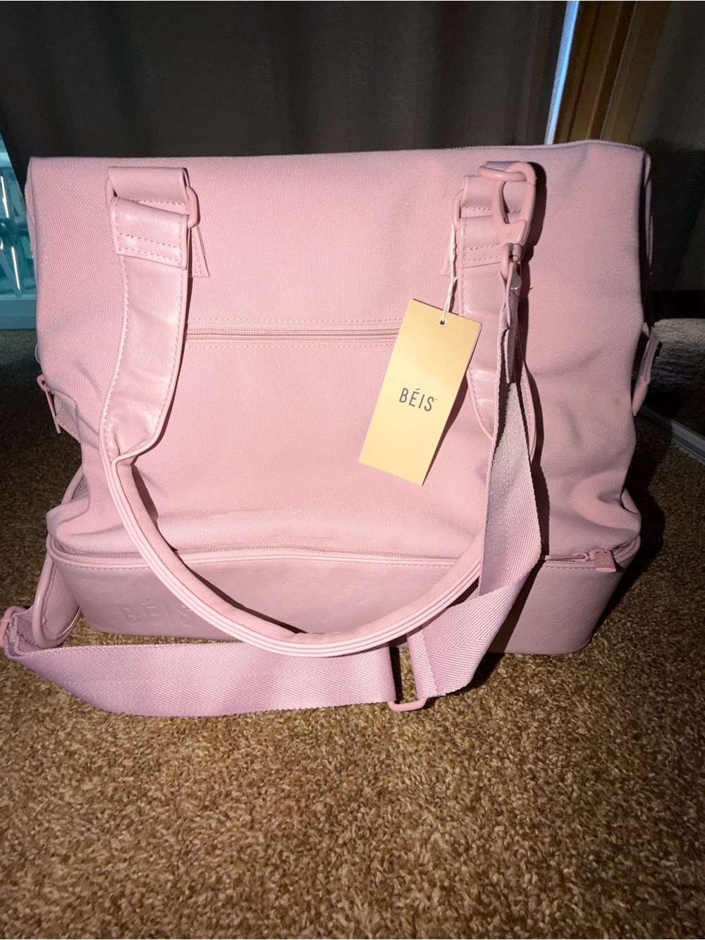 BEIS The Weekender Mini in Atlas Pink